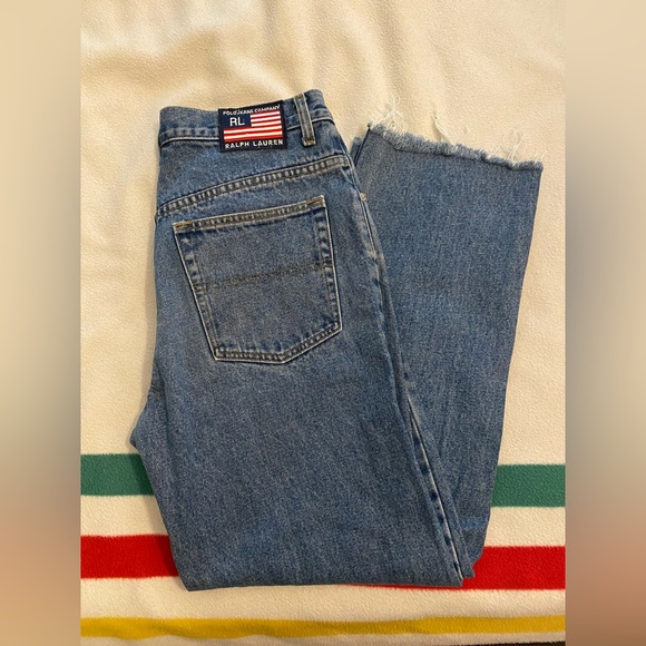 VINTAGE Ralph Lauren Medium Wash Jeans - Sz 29 - Picture 1 of 8